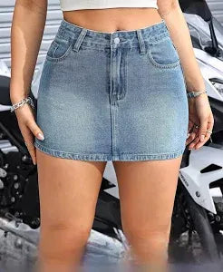 Eclipse Denim Skirt